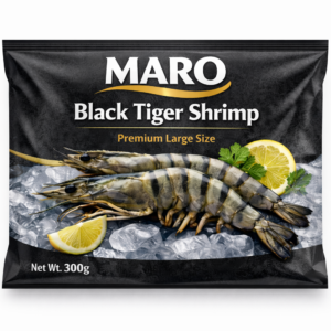 black tiger shrimps