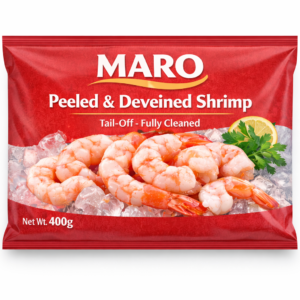 peeled and deveined shrimps
